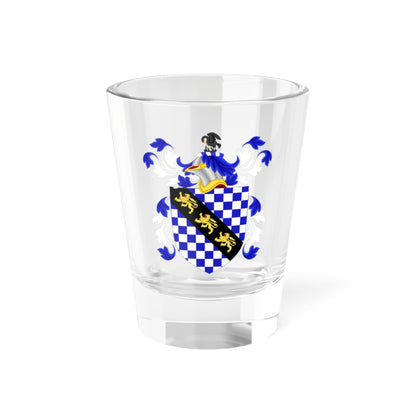 Coat of Arms of John Chandler (United States) (Coat of Arms) Shot Glass 1.5oz