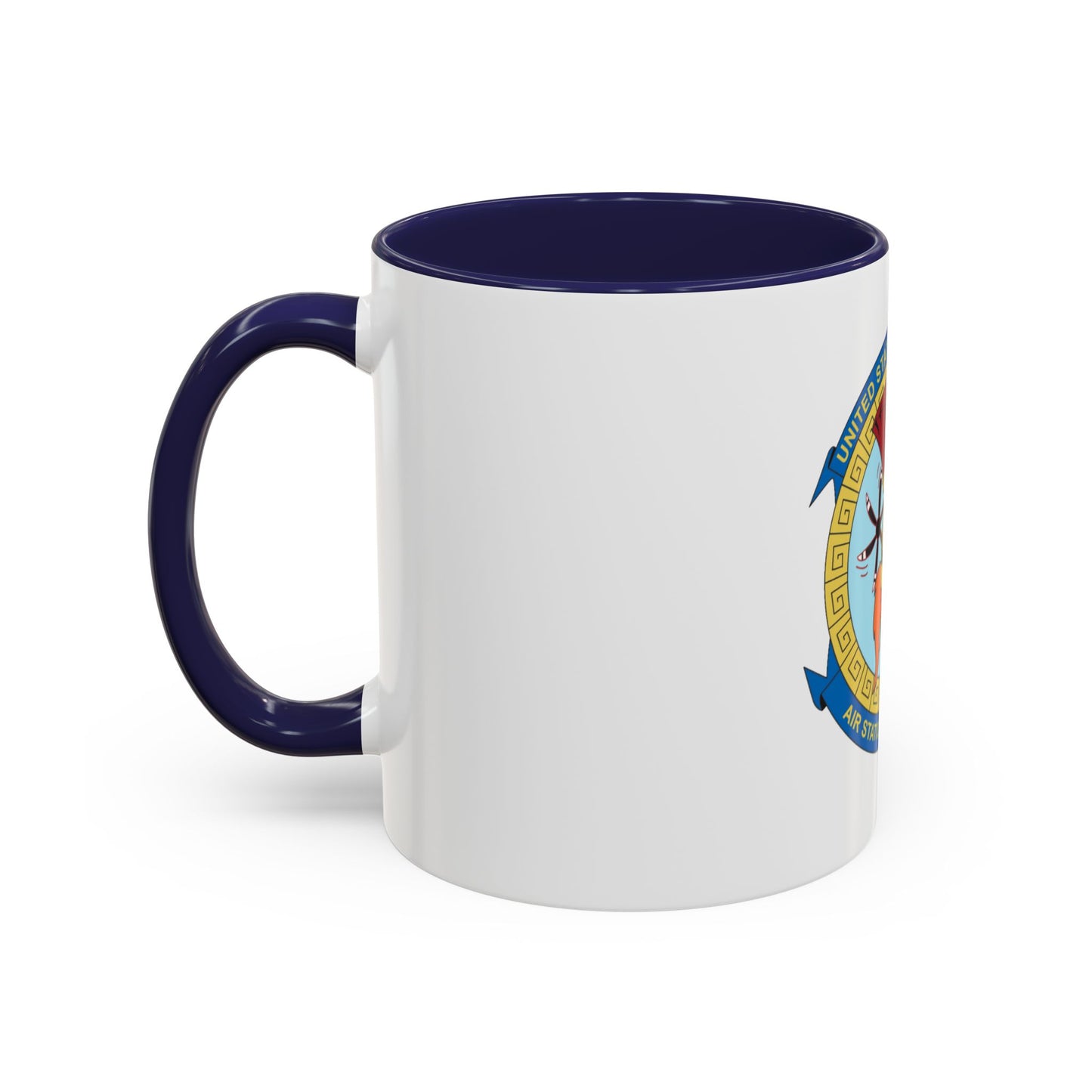 USCG AS Sacramento CA (U.S. Coast Guard) Accent Coffee Mug