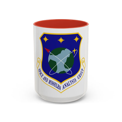 Space and Missiles Analysis Group (U.S. Air Force) Accent Coffee Mug