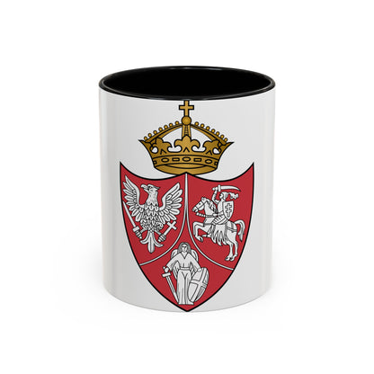 Coat of arms of the January Uprising - Accent Coffee Mug