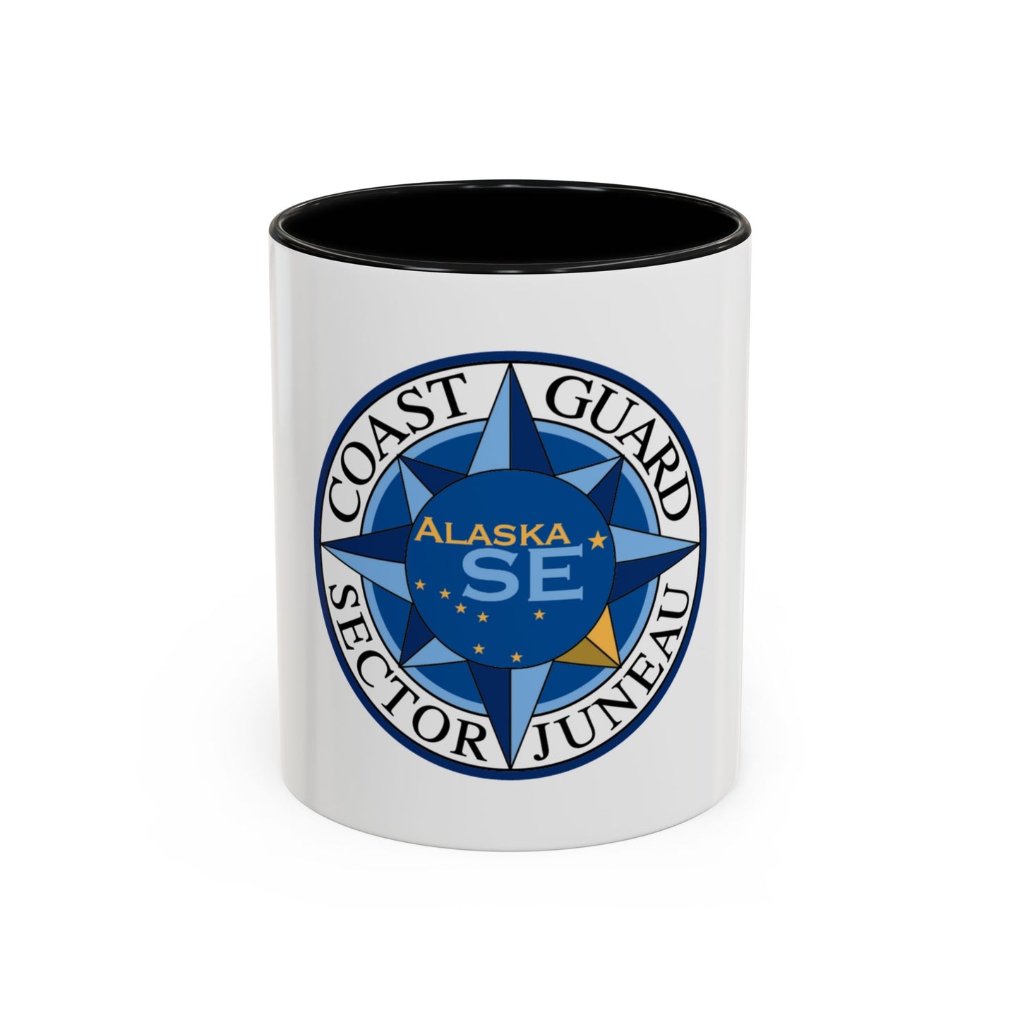USCG Sector Juneau (U.S. Coast Guard) Accent Coffee Mug