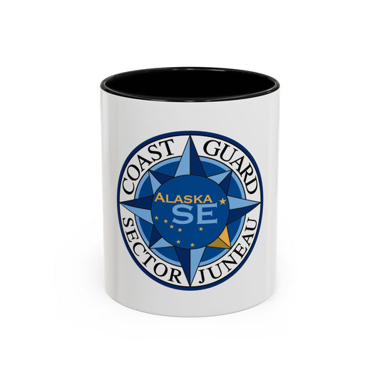 USCG Sector Juneau (U.S. Coast Guard) Accent Coffee Mug