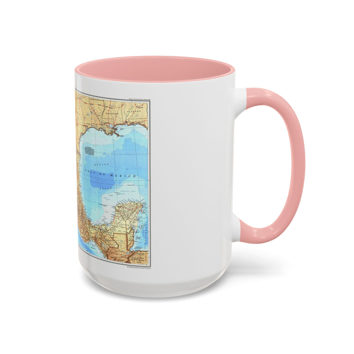 North America - Mexico (1994) (Map) Accent Coffee Mug