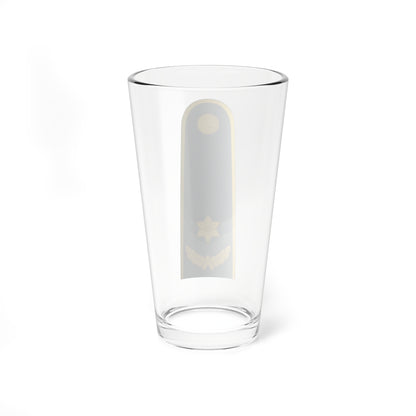 16 Lithuania Air Force MAJ (Lithuania) (Military Rank) Pint Glass 16oz