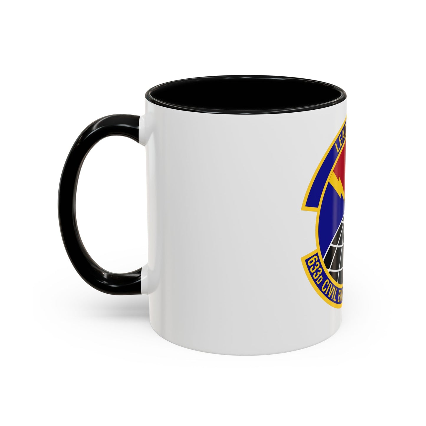 633d Civil Engineer Squadron (U.S. Air Force) Accent Coffee Mug