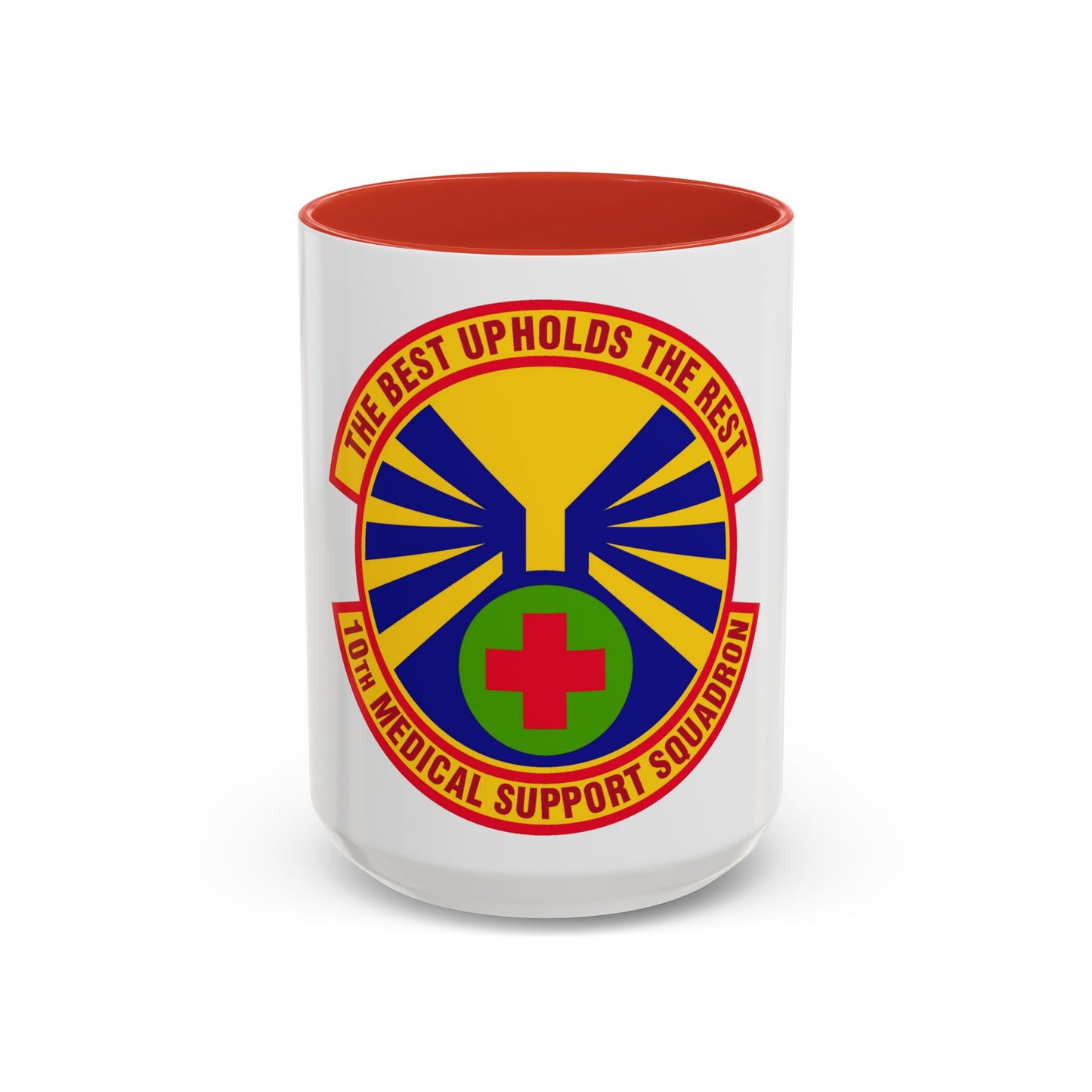 10th Medical Support Squadron (U.S. Air Force) Accent Coffee Mug