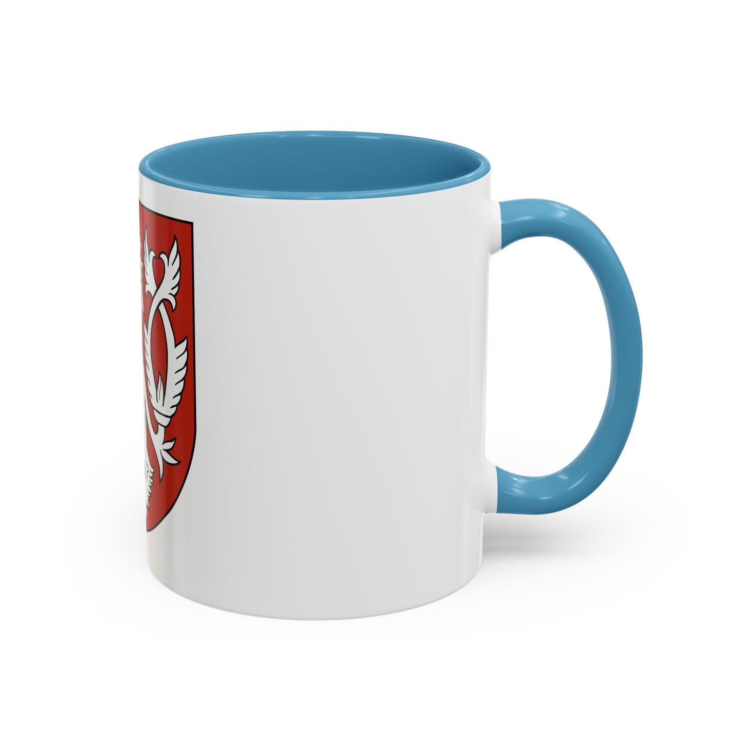 Small coat of arms of the Czech Republic - Accent Coffee Mug