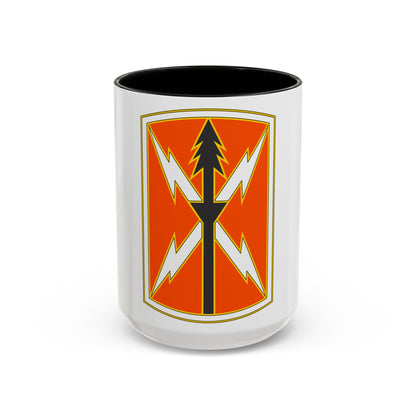 516 Signal Brigade 2 (U.S. Army) Accent Coffee Mug