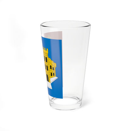 Flag of Gilberto Agustoni (Switzerland) Pint Glass 16oz