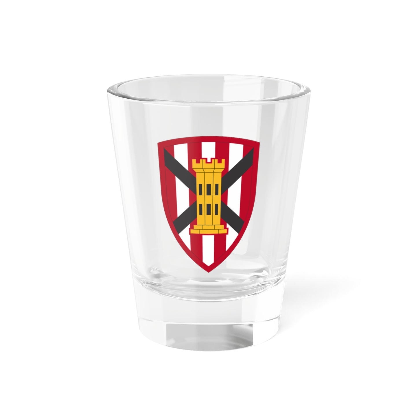 7 Engineer Brigade (U.S. Army) Shot Glass 1.5oz