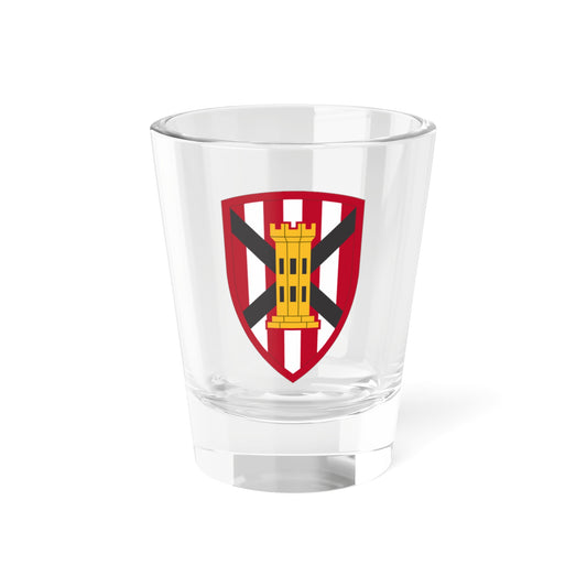 Verre à liqueur de la 7e brigade du génie (armée américaine) 1,5 oz