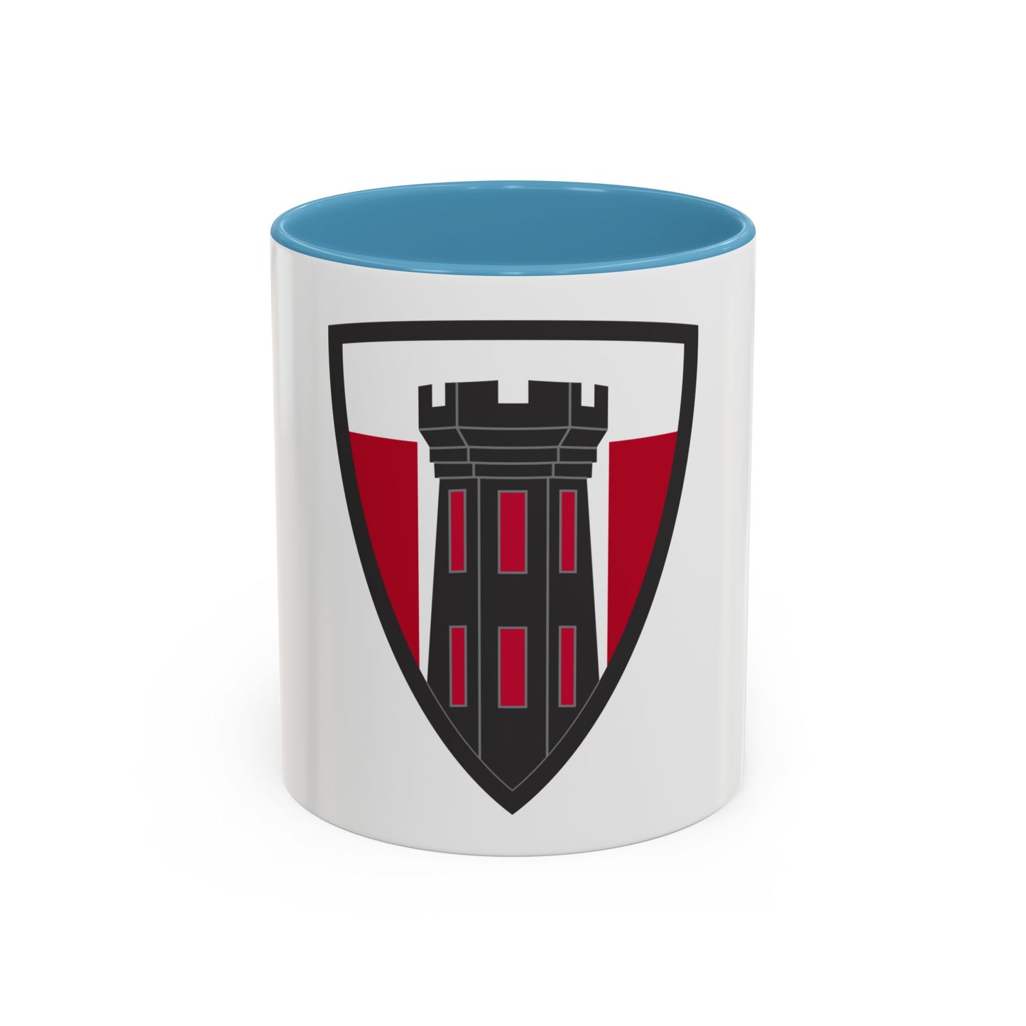 176 Engineer Brigade (U.S. Army) Accent Coffee Mug