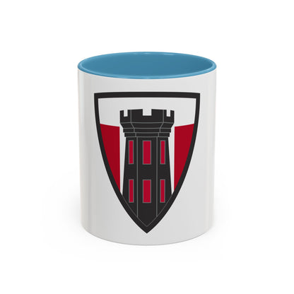 176 Engineer Brigade (U.S. Army) Accent Coffee Mug