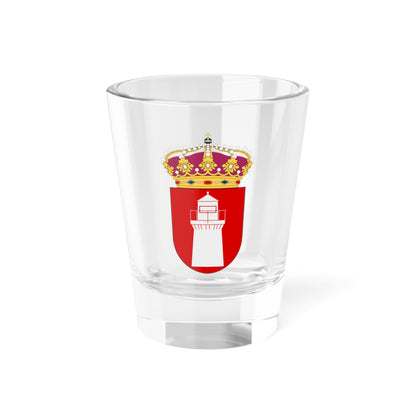 HMS Bredskär vapen (Sweden) (Coat of Arms) Shot Glass 1.5oz
