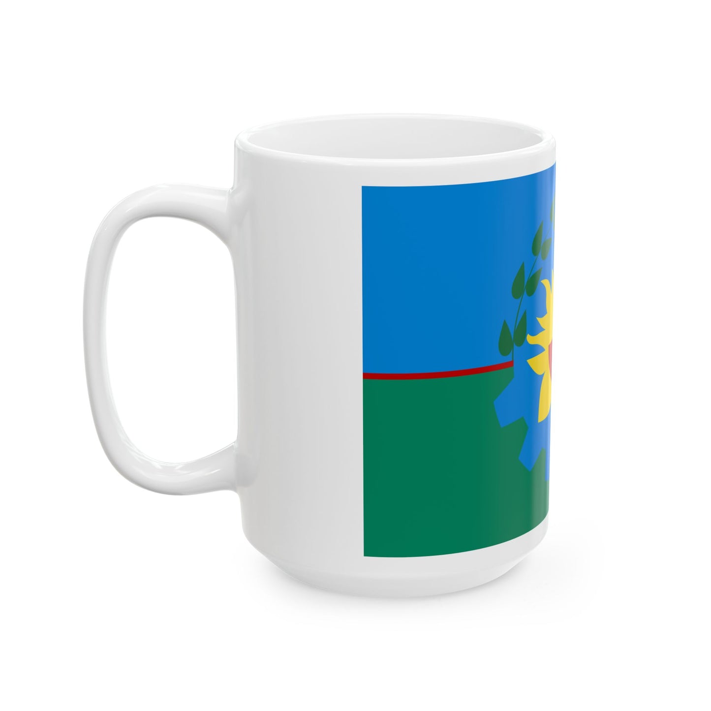 Flag of Buenos Aires Province Argentina - White Coffee Mug-Go Mug Yourself