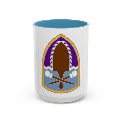 322 Civil Affairs Brigade (U.S. Army) Accent Coffee Mug