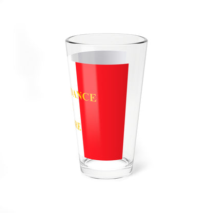 Flag of the Republic of Sonora Raousset-Boulbon (France) Pint Glass 16oz