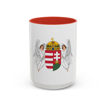 Coat of arms of Hungary (1915-1918, 1919-1946) - Accent Coffee Mug