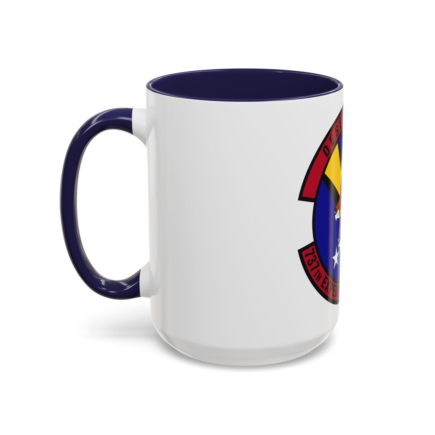737th Expeditionary Airlift Squadron (U.S. Air Force) Accent Coffee Mug