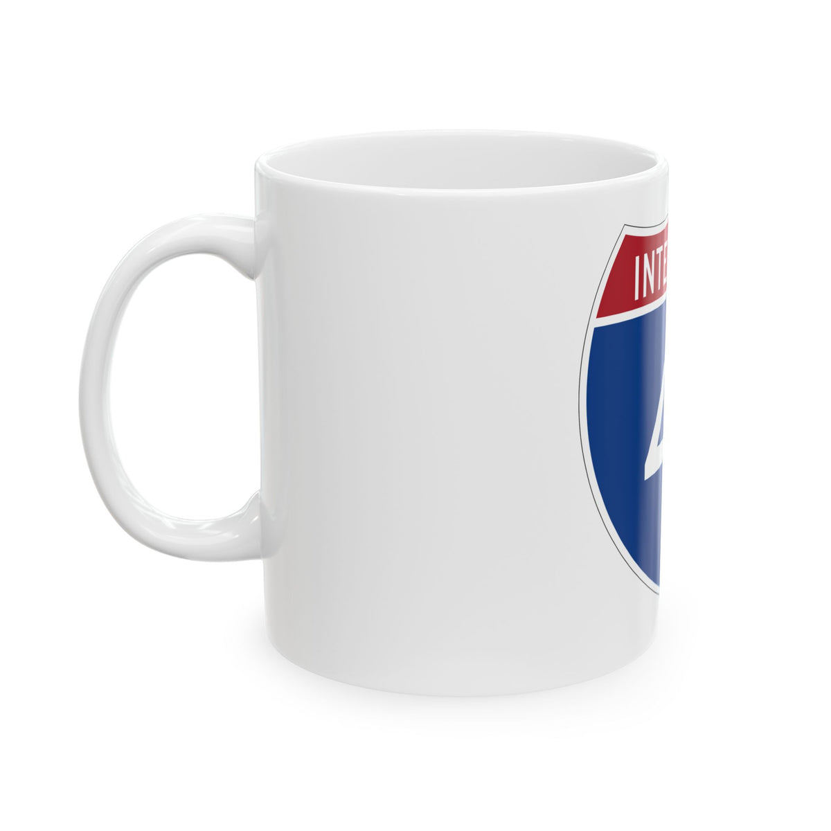 Interstate 41 (U.S. Highways) White Coffee Mug