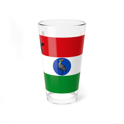 Flag of the Nile Republic (South Sudan) Pint Glass 16oz