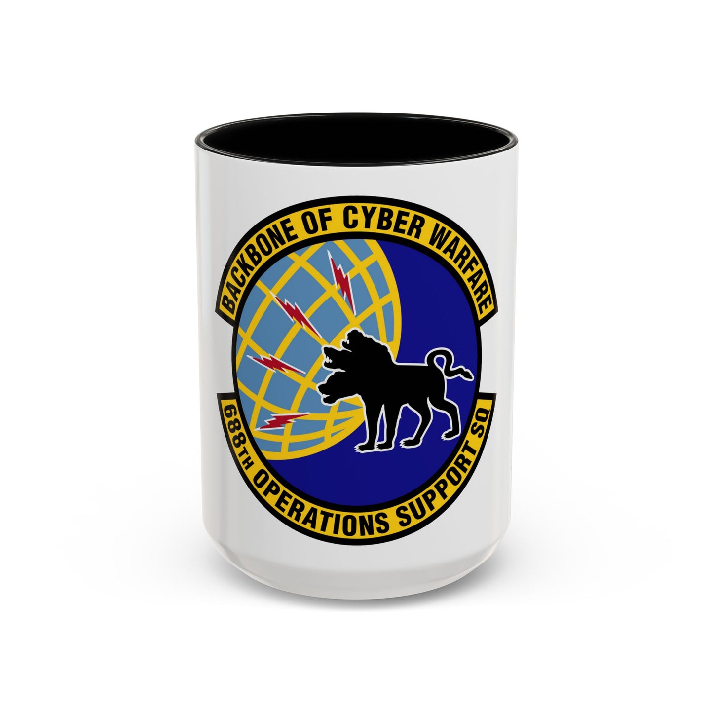 688 Operations Support Squadron ACC (U.S. Air Force) Accent Coffee Mug