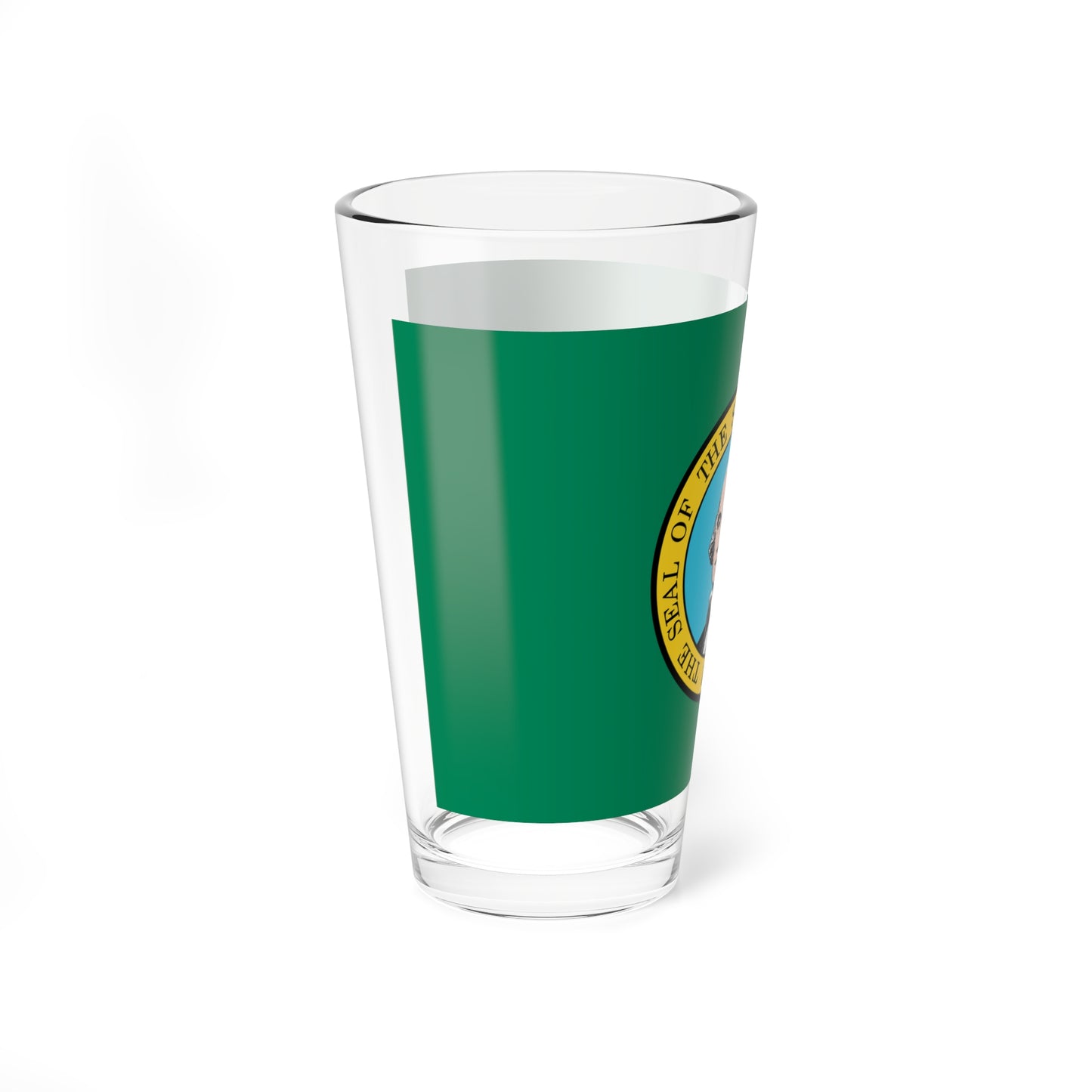 Flag of Washington (United States) Pint Glass 16oz