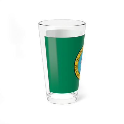 Flag of Washington (United States) Pint Glass 16oz