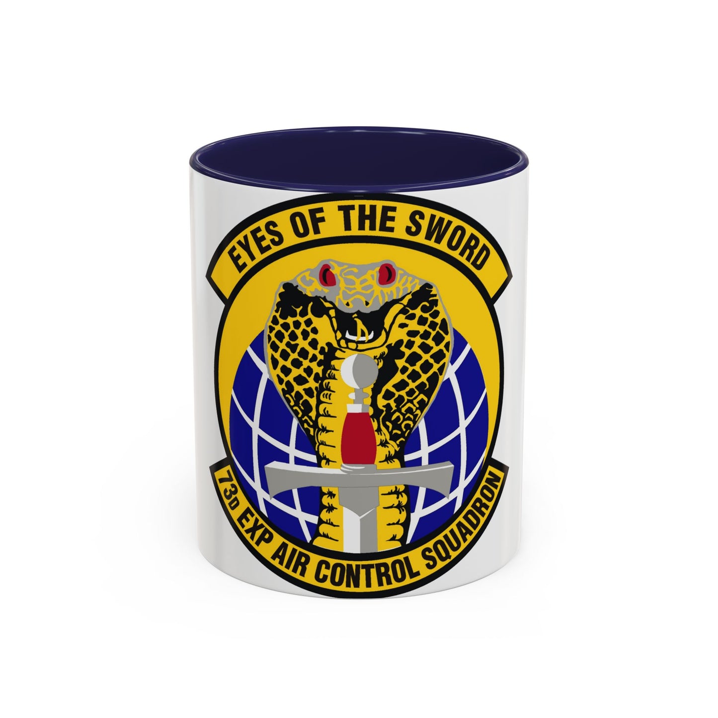 73d Expeditionary Air Control Squadron (U.S. Air Force) Accent Coffee Mug