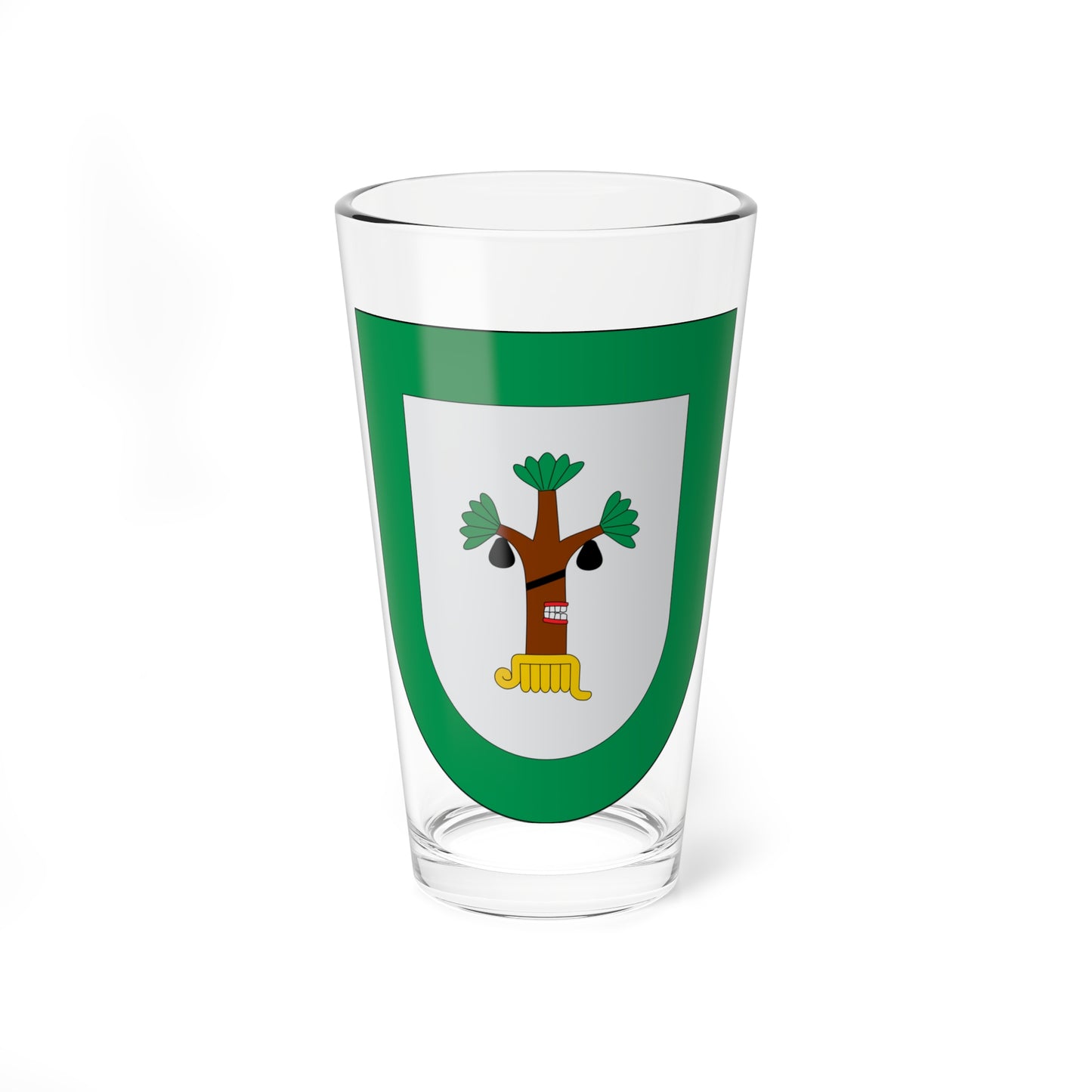 Escudo Ahuacatlán Puebla (Mexico) (Coat of Arms) Pint Glass 16oz