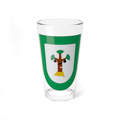 Escudo Ahuacatlán Puebla (Mexico) (Coat of Arms) Pint Glass 16oz