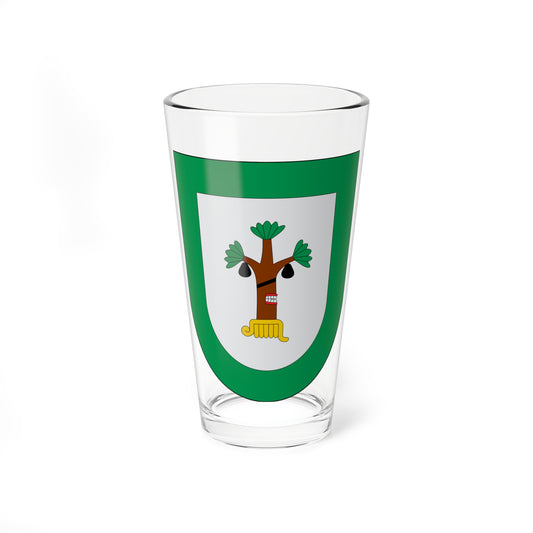 Escudo Ahuacatlán Puebla (Mexico) (Coat of Arms) Pint Glass 16oz