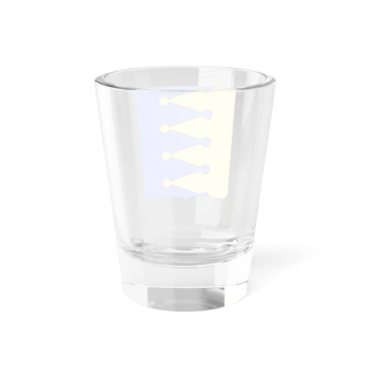 Blason Famille fr dAbon (France) (Coat of Arms) Shot Glass 1.5oz