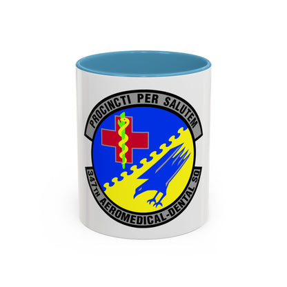 347th Aeromedical Dental Squadron (U.S. Air Force) Accent Coffee Mug