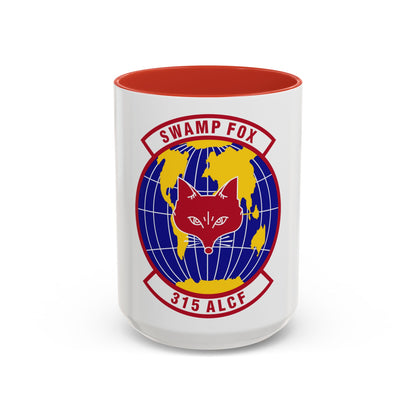 315th Airlift Control Flight (U.S. Air Force) Accent Coffee Mug