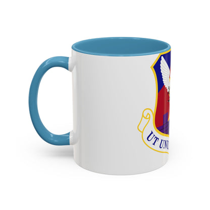 87th Air Base Wing Emblem (U.S. Air Force) Accent Coffee Mug