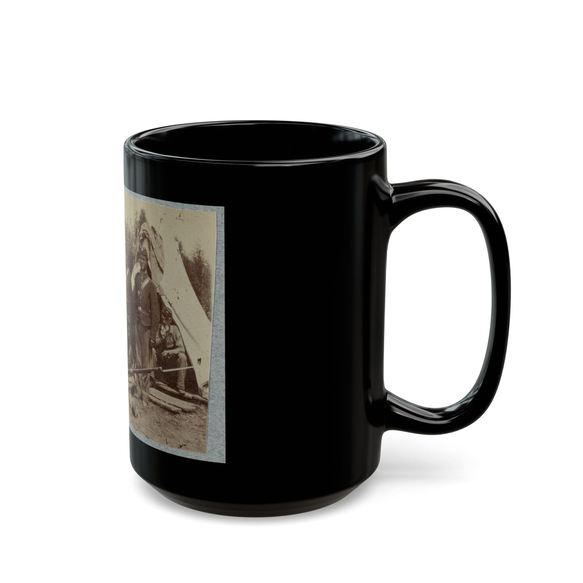 23d New York Infantry (U.S. Civil War) Black Coffee Mug