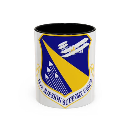 88th Mission Support Group (U.S. Air Force) Accent Coffee Mug