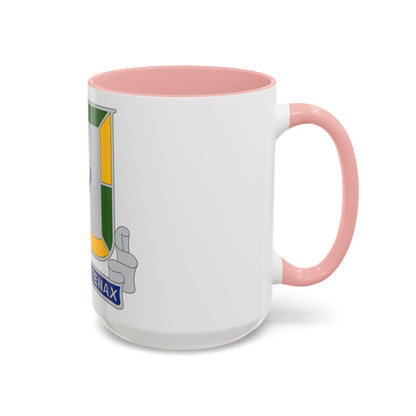 133 Tank Battalion (U.S. Army) Accent Coffee Mug