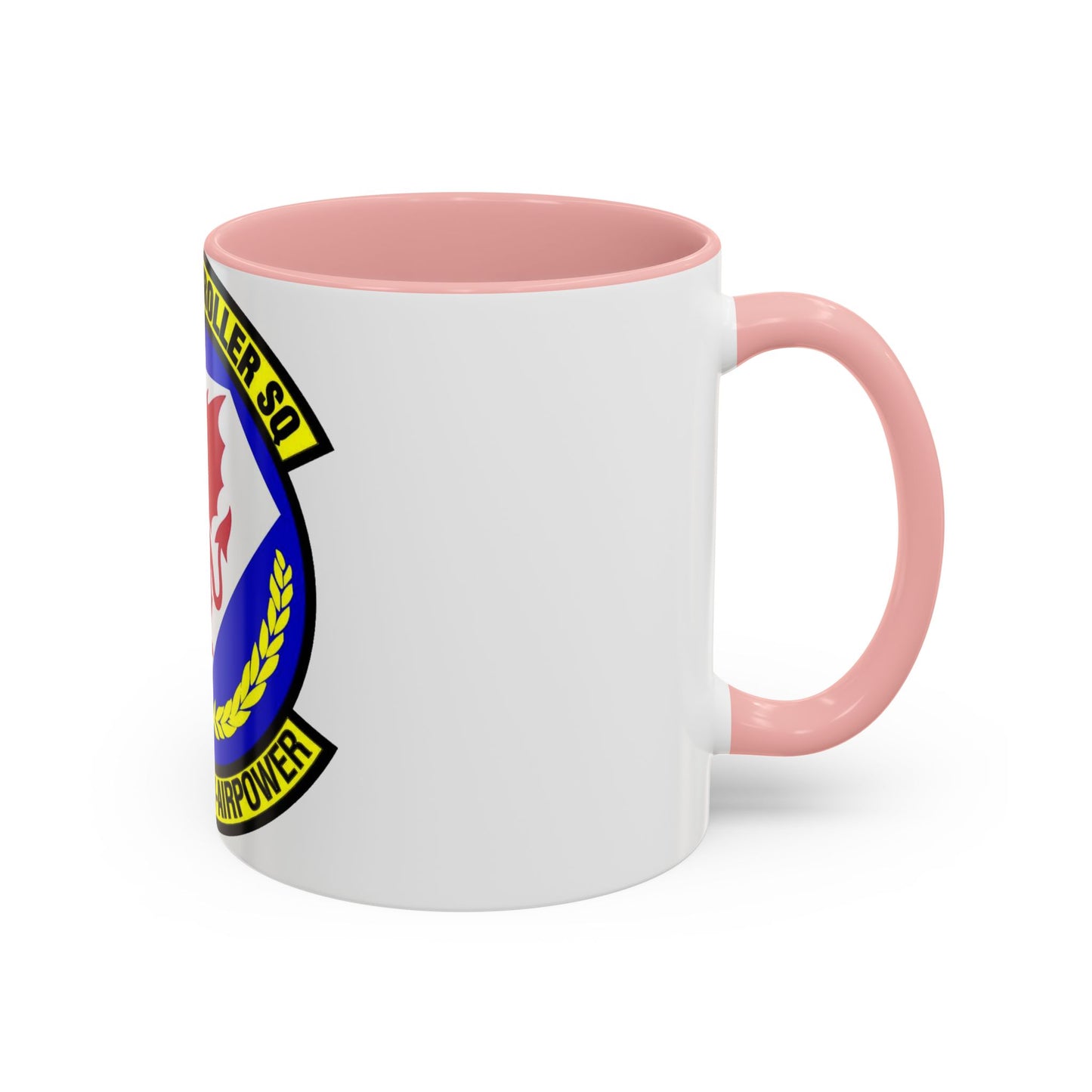 100 Comptroller Squadron USAFE (U.S. Air Force) Accent Coffee Mug