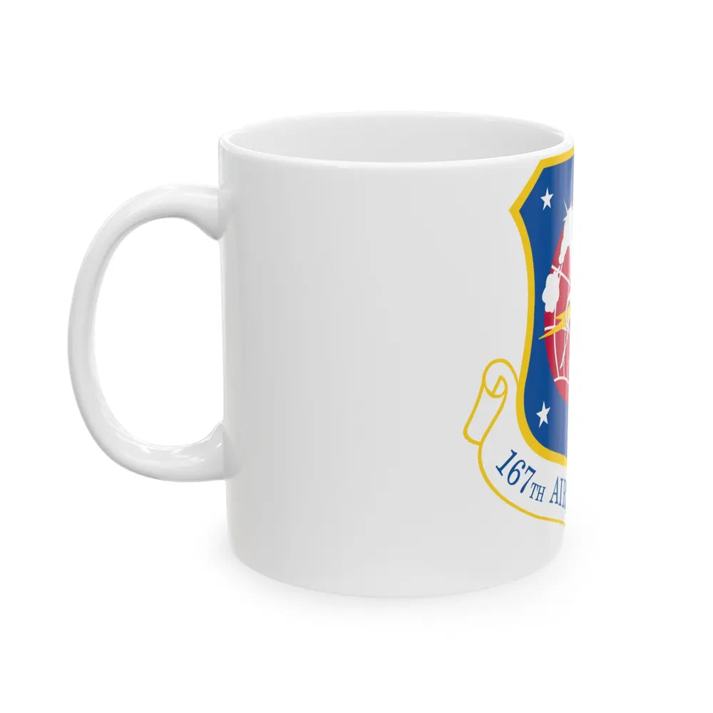 167th Airlift Wing (U.S. Air Force) White Coffee Mug-Go Mug Yourself