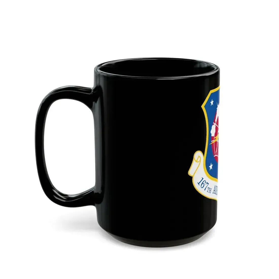 167th Airlift Wing (U.S. Air Force) Black Coffee Mug - Go Mug Yourself