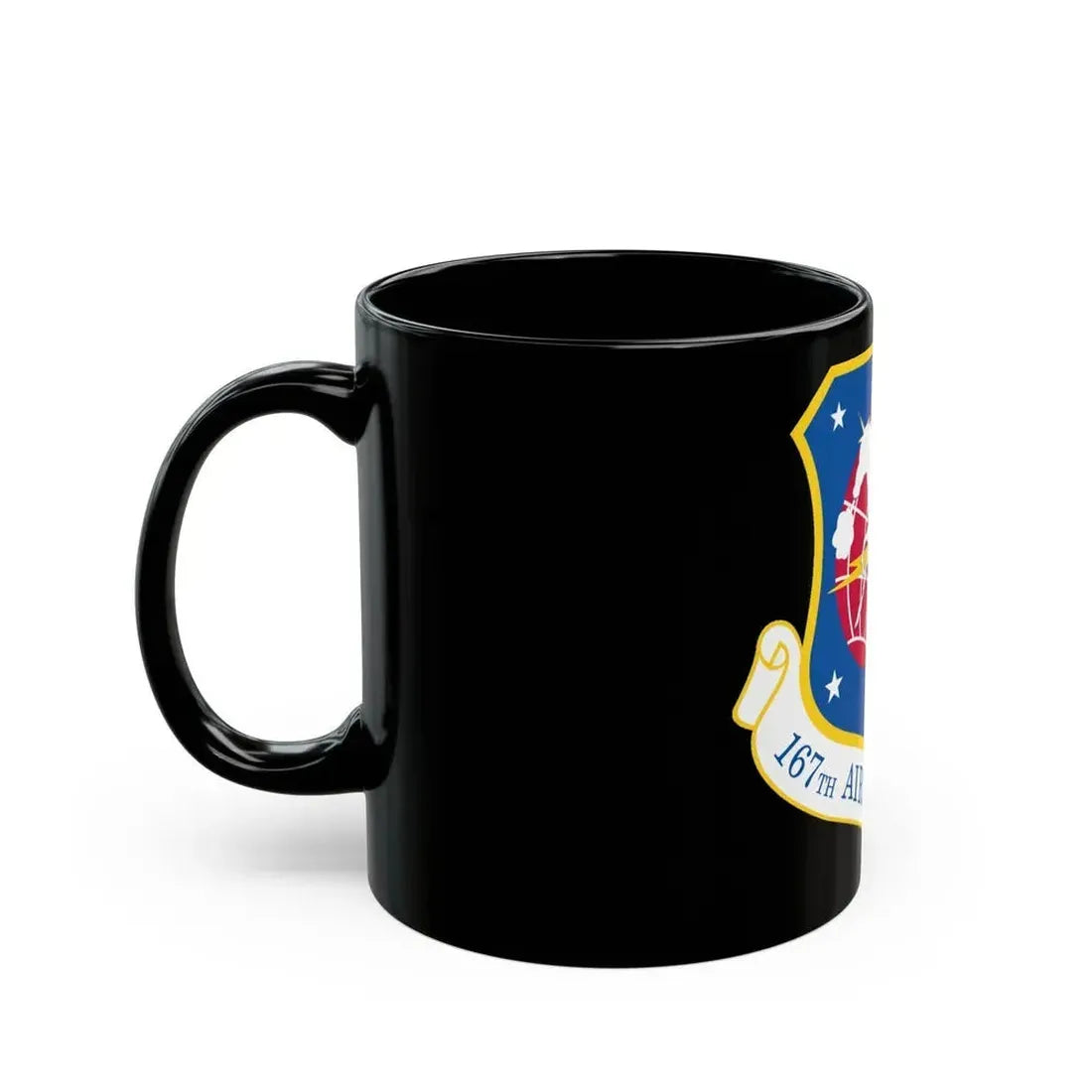 167th Airlift Wing (U.S. Air Force) Black Coffee Mug - Go Mug Yourself