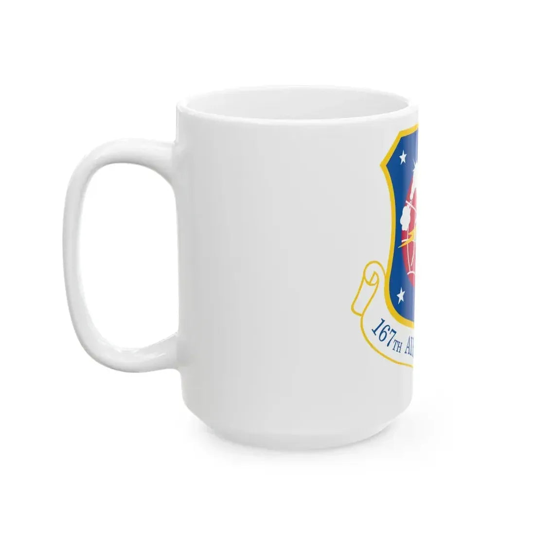 167th Airlift Wing (U.S. Air Force) White Coffee Mug - Go Mug Yourself