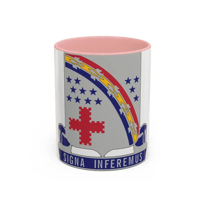 167th Infantry Regiment (U.S. Army) Accent Coffee Mug 11oz Pink - Go Mug Yourself