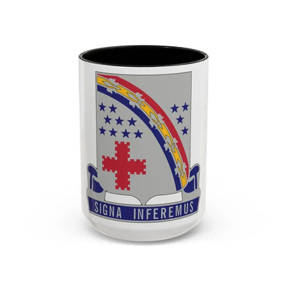 167th Infantry Regiment (U.S. Army) Accent Coffee Mug 15oz Black - Go Mug Yourself