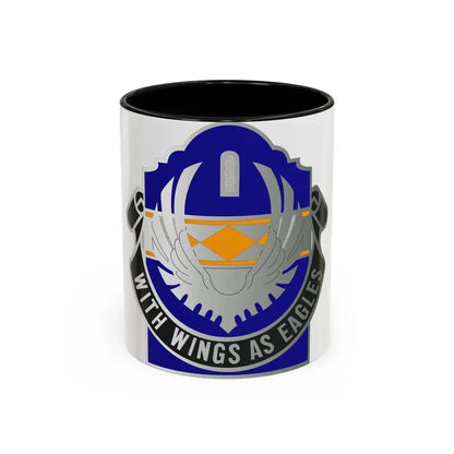 168 Aviation Group (U.S. Army) Accent Coffee Mug 11oz Black - Go Mug Yourself