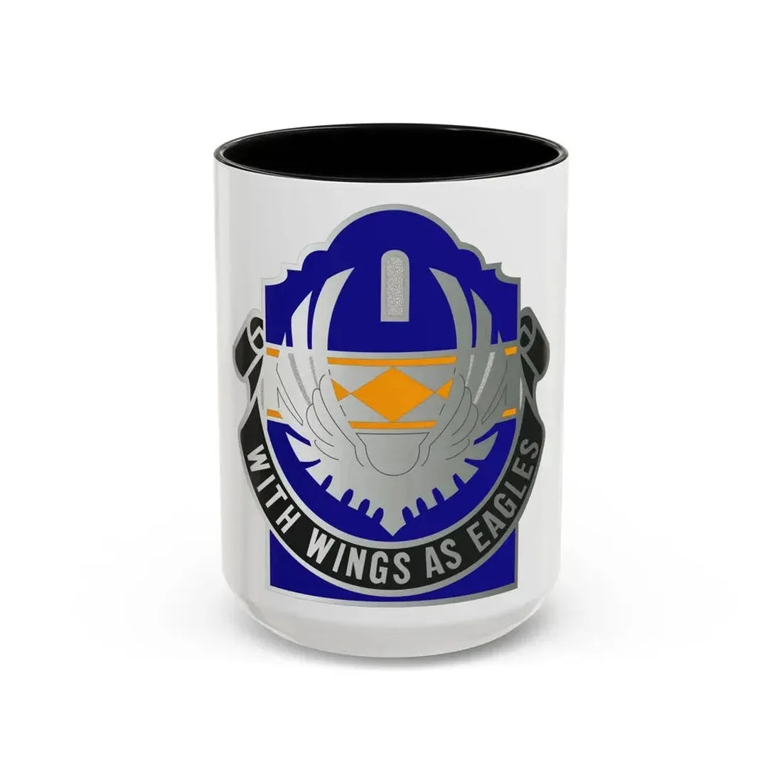 168 Aviation Group (U.S. Army) Accent Coffee Mug 15oz Black - Go Mug Yourself