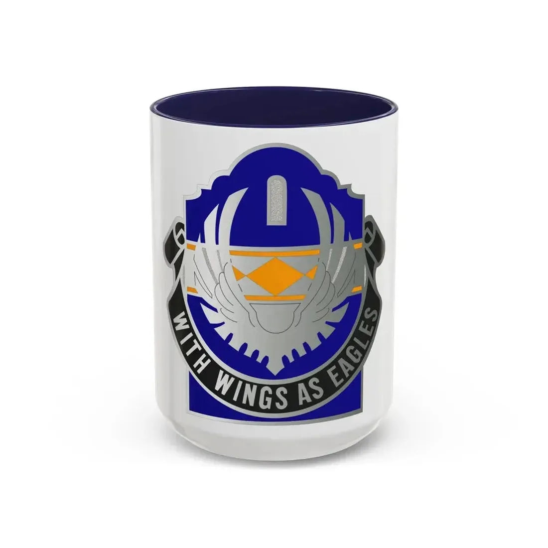 168 Aviation Group (U.S. Army) Accent Coffee Mug 15oz Navy - Go Mug Yourself