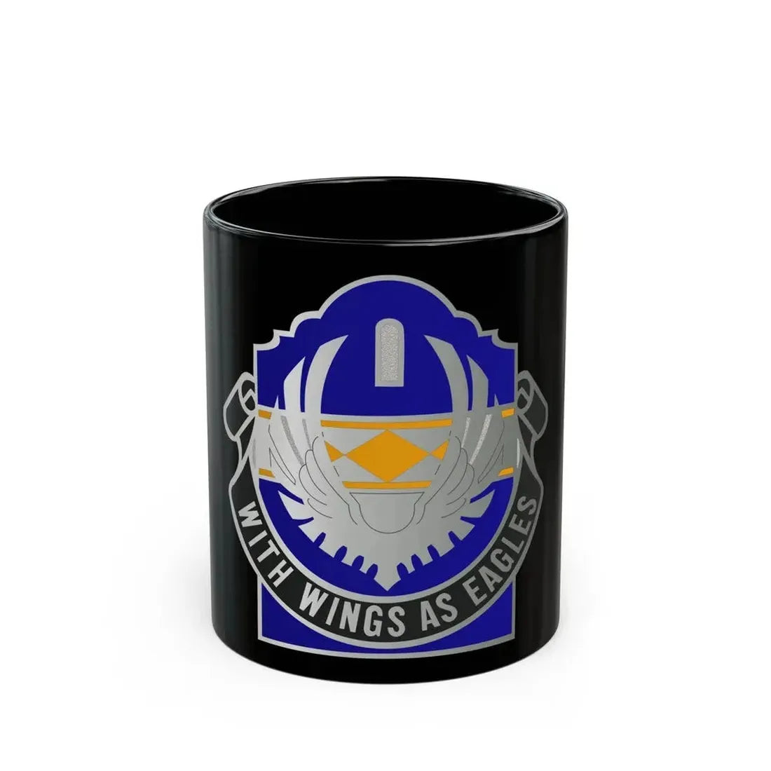 168 Aviation Group (U.S. Army) Black Coffee Mug 11oz - Go Mug Yourself